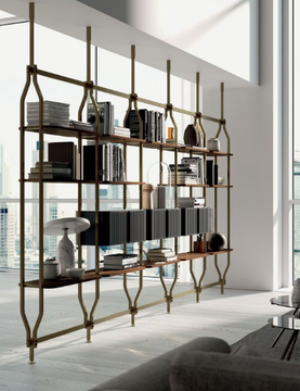 CHARLOTTE - Steel bookcase by Bontempi Casa - view 3